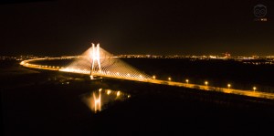 Filmowanie z powietrza. Wrocław- Most Rędziński