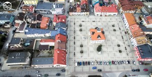Fotografia dronem w Łęczycy