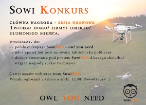 Sesja dronowa_Konkurs w SowiWeb