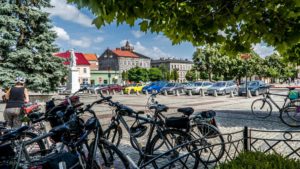 Rajd rowerowy w centrum Polski