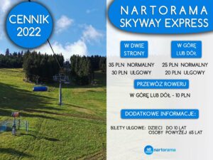Cennik Nartorama Skyway Express